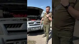 Купили ТНВД, форсунки. Запустили двигун паджеро.