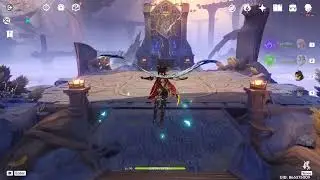 Test Premium Dehya team with Zhongli lvl 70, Nahida, Yae miko - Genshin Impact