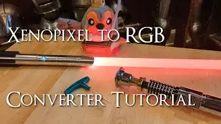 Damiensaber Xenopixel to RGB Baselit Lightsaber Converter Tutorial