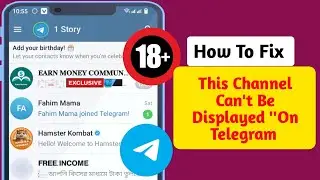 Fix,,This Channel Can't Be Displayed ''On Telegram (Android & iOS) Unlock All Telegram Channel 2024
