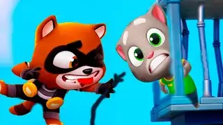 Talking tom gold  run Говорящий Том бег за золотом  Санта Том против принцессы Анджелы