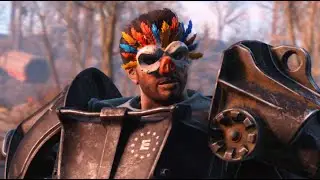 PALADIN DANSE BEING A PIG WITH CURIE! SWITCHING COMPANIONS IN FALLOUT 4, MEAN BROTHERHOOD OF STEEL