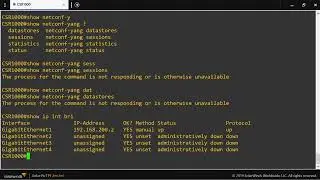 Automation2 : Netconf Lab1 CSR1000