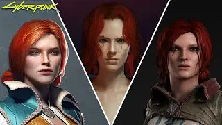 Cyberpunk 2077 - Character Creation - Triss Merigold (Female V)