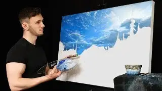 Realistic Clouds in the Sky -  A Real Time Painting Tutorial
