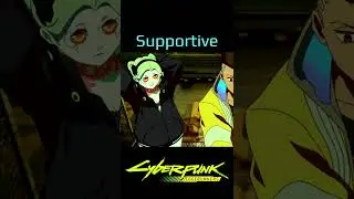 Our Friend Rebecca | Wholesome #shorts #cyberpunkedgerunners #cyberpunk2077