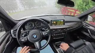 BMW X5 XDRIVE 40D F15 M SPORT: Mountain POV Drive
