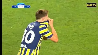 İSMAİL YÜKSEK İKİNCİ SARI KARTTAN KIRMIZI KART YEDİ FENERBAHÇE 10 KİŞİ FENERBAHÇE -DİNAMO KİEV