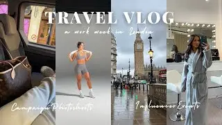 TRAVEL VLOG | week in London, bts shooting with oner active, influencer events + more