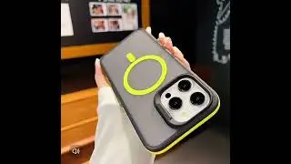 Magnetic Luxury Matte Translucent iPhone Case