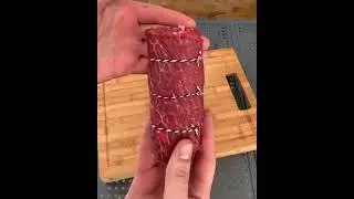 Стейк рулет из мраморной говядины