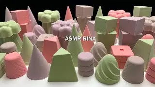 ASMR baking soda only palm crush