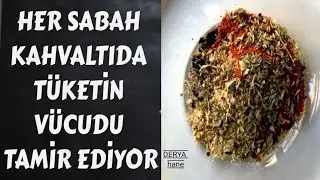 Vücudu tamir eden müthiş karışım tarifi