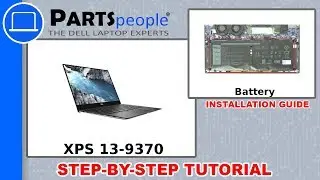Dell XPS 13-9370 (P82G001) Battery How-To Video Tutorial