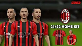 AC Milan 21/22 Home Kit • DLS 21