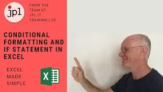 Video of Excel conditional formatting and IF Statements