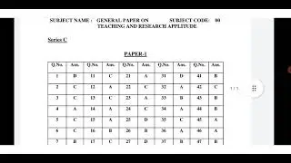 APSET 2021 ANSWER KEY|APSET ANSWER KEY 2021|ANDHRA SET 2021 ANSWER KEY| APSET PROVISIONAL ANSWER KEY