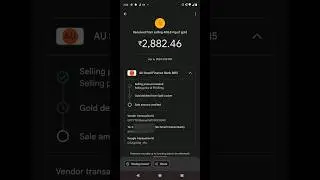 How to sell gold on Google Pay App 