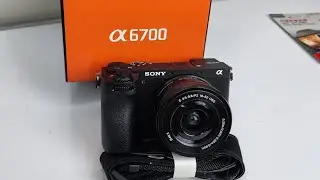Unboxing Sony A6700 do ALIEXPRESS