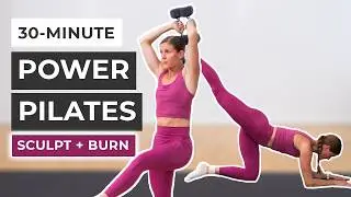 30-Minute Full Body Pilates Workout (Power Pilates)