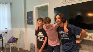 Cousin silliness and the seagull song