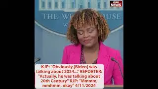 20th Century? Obviously [Biden] was talking about 2024, 