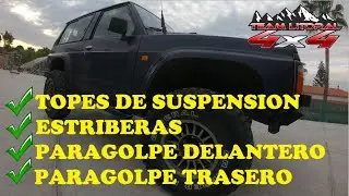 PREPARACION DE ASCESORIOS EN NISSAN PATROL GR Y60 OFF ROAD - TEAM LITORAL
