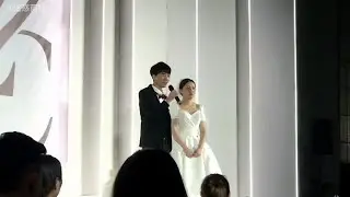 第一次結婚太怕尷尬！婚禮現場最爆笑的口誤瞬間，讓大家見笑了… #漫畫 #電影解說 #愛情 #戀愛 #動漫