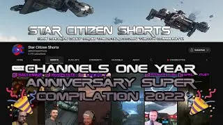 One year channel anniversary super compilation 2022.  Star Citizen #Shorts