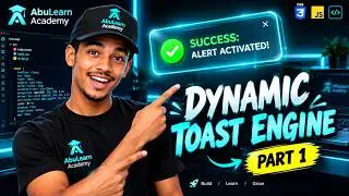Build a Dynamic Toast Notification Engine in JavaScript | Web Dev Tutorial (Part 1)