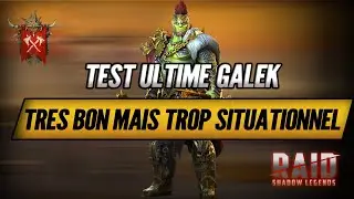 Ultimate Galek Test - God Tier, really? - Raid Shadow Legends - Test Server