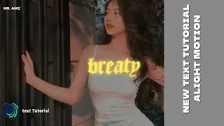 Clean lyrics edit tutorial alight motion | Fractal warp + Oscillate + Swing |