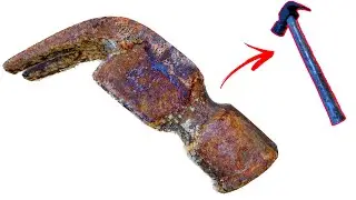 From Scrap to Sparkle: Restoring an Antique Hammer||At Home