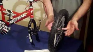 Child's Bike Assembly Fitting Front Wheel