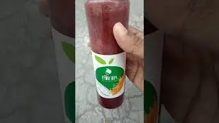 Black Grapes Juice || @Fruit Bite || Natural Juice of black grapes