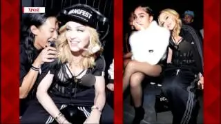 Madonna's Nip Slip Beside Her Daughter At Alexander Wang NYFW - Celebrity Fail