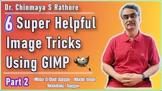 6 Helpful Image Tricks in GIMP - Part 2 | Heal and Clone| Icon File | Unified Transform