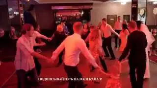 Свидетель затанцевал свидетельницу под еврейскую песню 