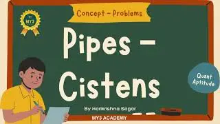 Pipes and Cisterns | Tricks to solve pipes |Quantitative Aptitude | Aptitude Made Easy 🔴