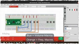 Pico WebSDR Controller - Step 2: FRITZING