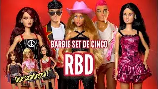 RBD nuevo set de 5 Barbies 2024 | Anahi, Dulce, Maite y mas!