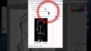 Cleaning up Line Drawings in Photoshop