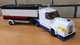 ОБЗОР LEGO Самоделки ТЯГАЧ с ПРИЦЕПОМ