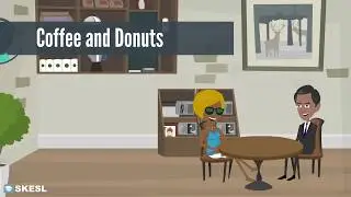 English Conversation Lesson 52:  Coffee and Donuts