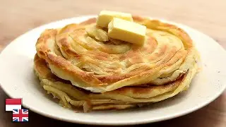 NO Oven/Mixer! 100% Successful Roti Maryam Recipe! [Can Be Frozen]