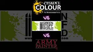 Speed Paints VS Shades VS Dipping Inks - Painting skin for miniatures the fast way.