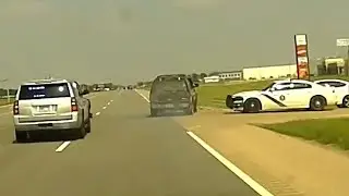 Grand Theft Auto Suspect POLICE CHASE. Wild Footages.
