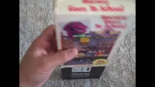 Barney Goes to School (1990): VHS Review