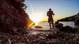 time lapse sea kayak μικροβίβο τραγάνας