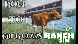 RANCH SIM HOW TO MILK COWS
